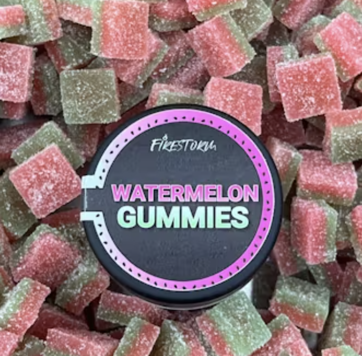 Photograph of product: FCC | Sour Watermelon Gummies | 200mg TH-oui