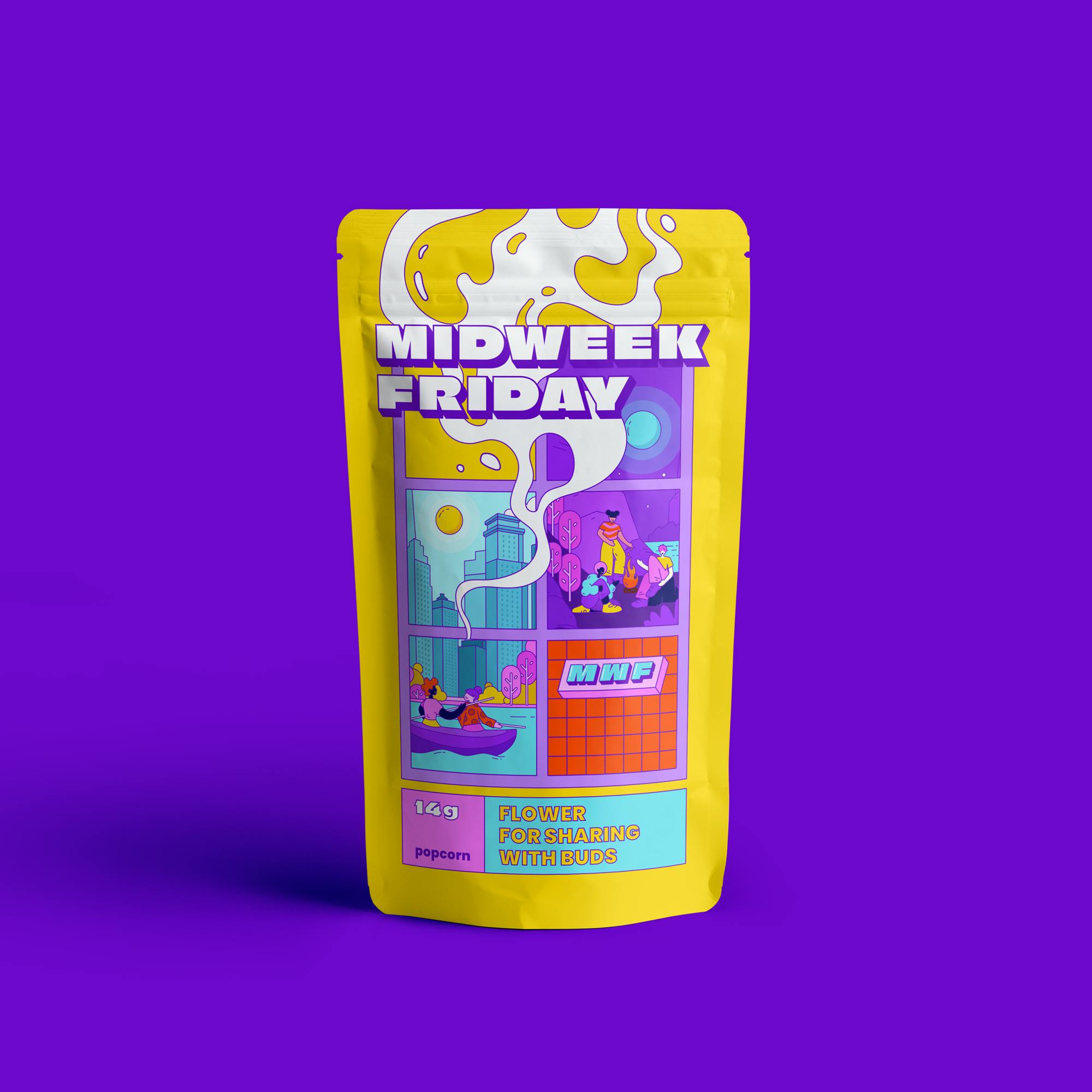 Photograph of product: Popcorn Bubble Bath | 14g