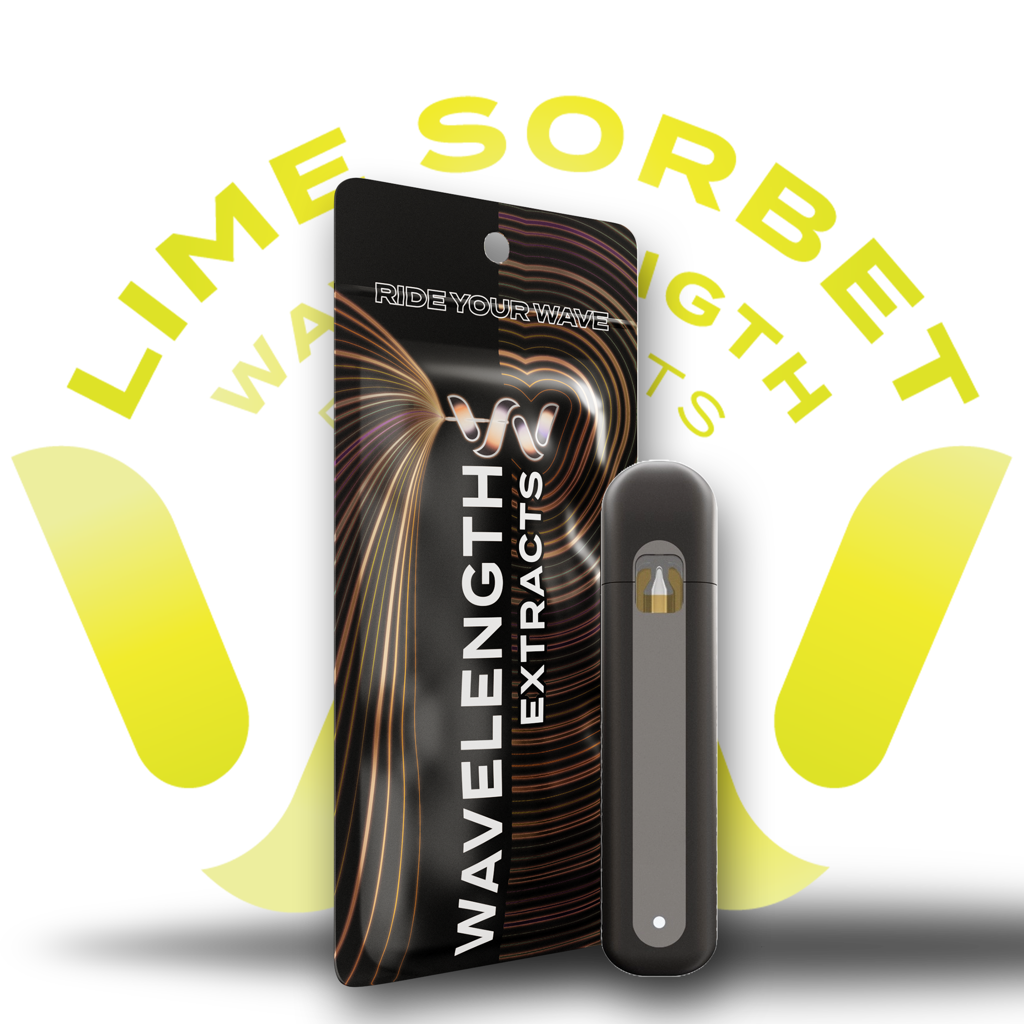 Photograph of product: Wavelength | Lime Sorbet Disposable
