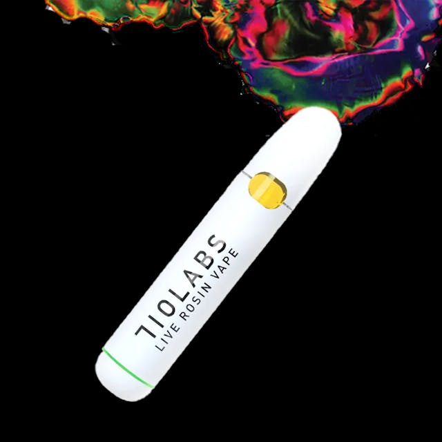 Photograph of product: 710: Live Rosin Vape - 1g: Grapefruit OG + Z - 