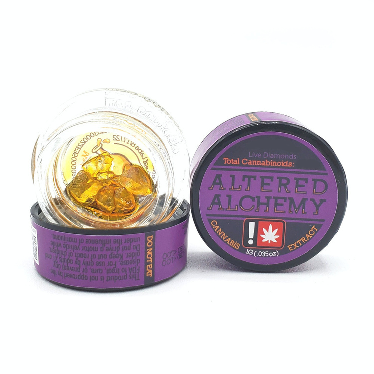 Photograph of product: Altered Alchemy Diamonds Grape Guava Extract
