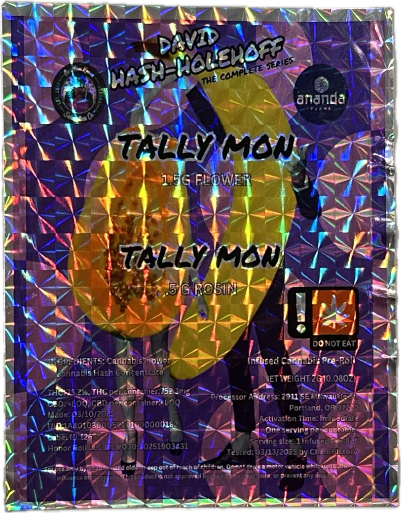 Photograph of product: Tallymon X Tallymon au chocolat Hole Pre-Roll