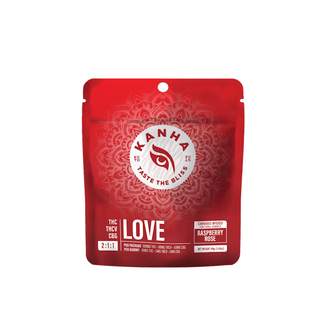 Photograph of product: LOVE 2:1:1 THC:THCV:CBG - 