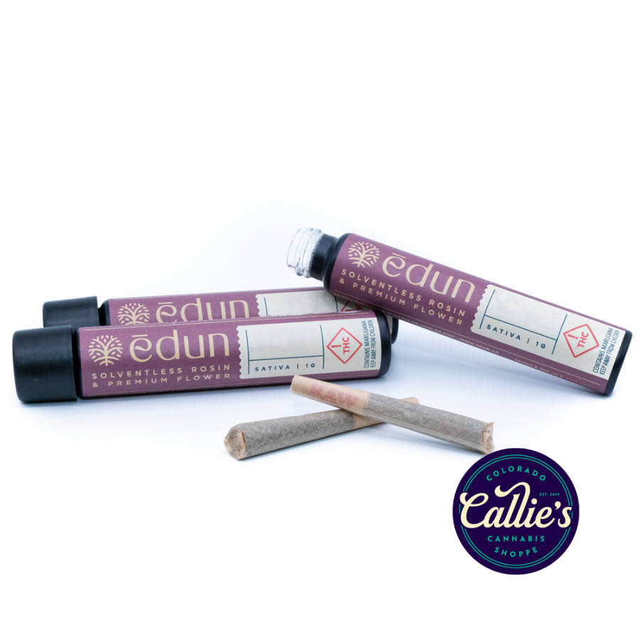 Photograph of product: Edun | Infused Rosin Joint (S) Animal Skittlez + Bermuda Beach 1g