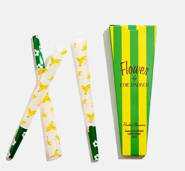 Photograph of product: Edie Parker | Crush Cones | Banana