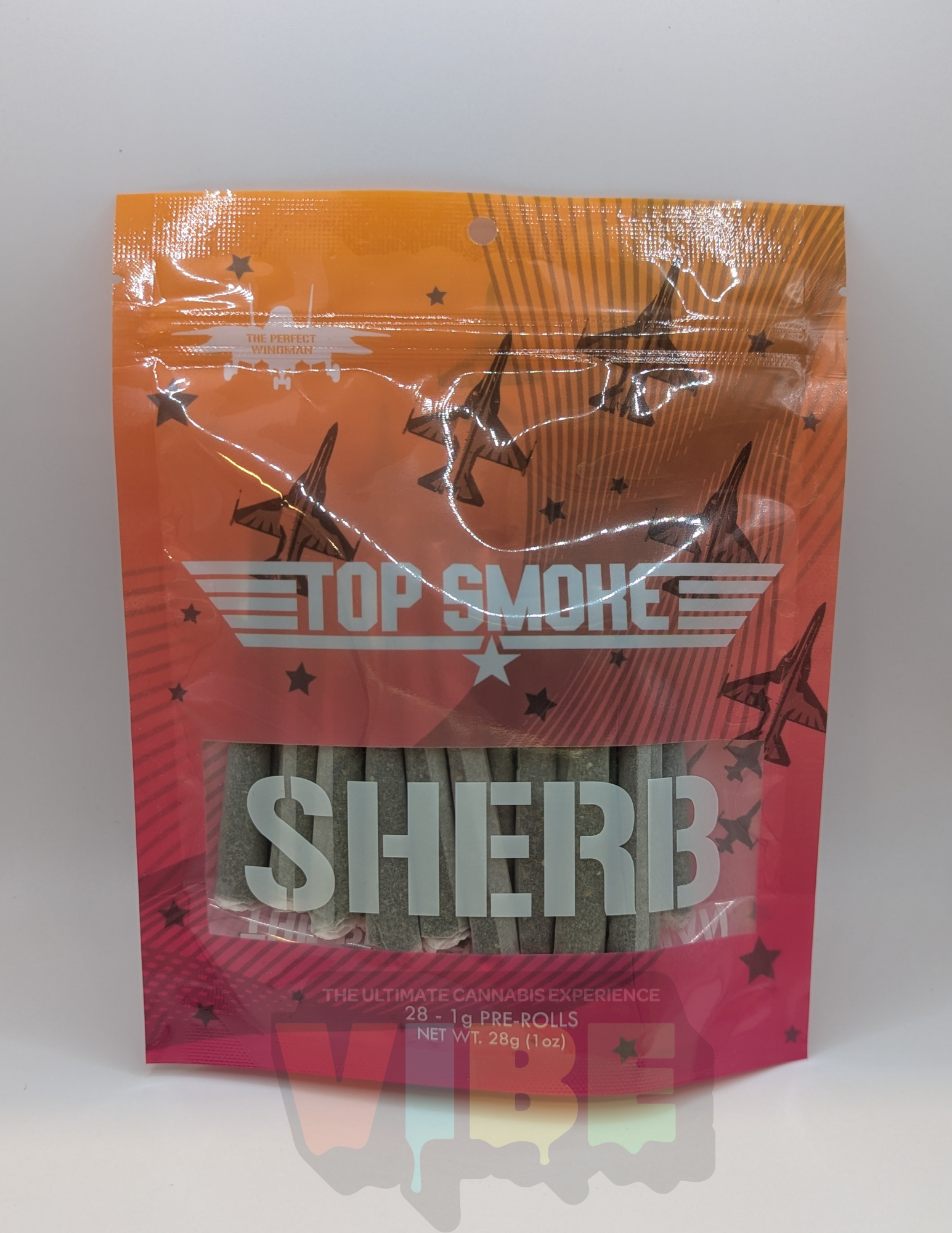 Photograph of product: Top Smoke | Sherb | 1g - 28pk (28g) Prerolls | REC