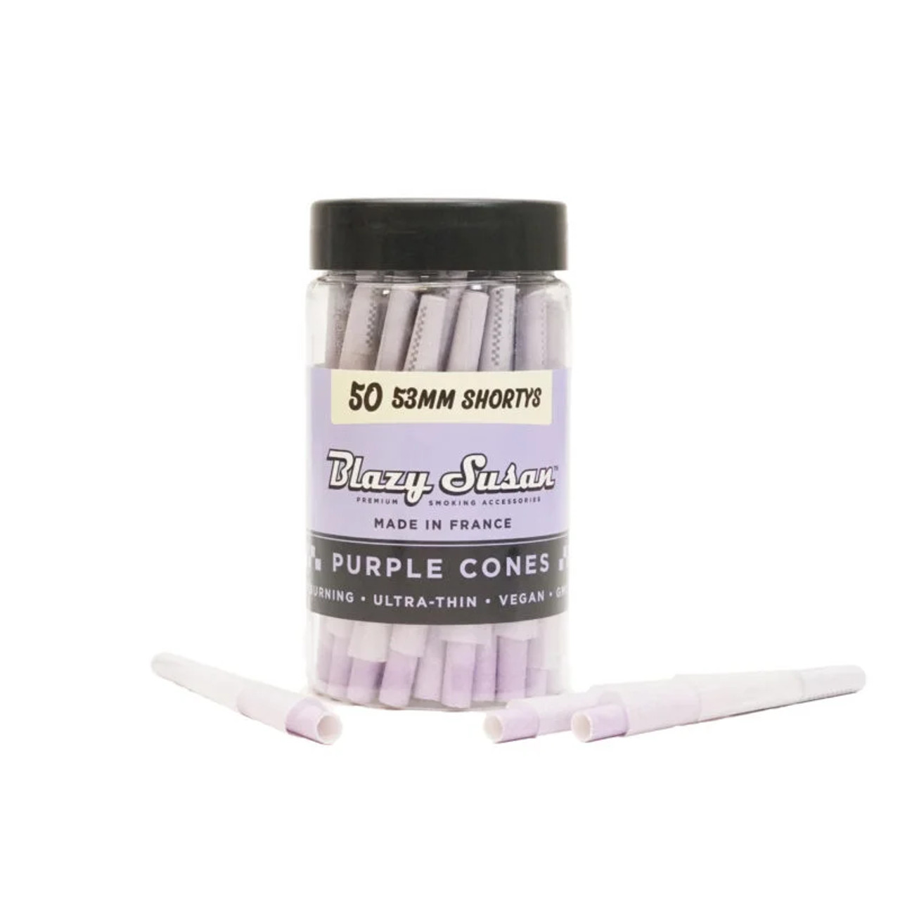 Photograph of product: Blazy Susan - Purple 53mm (Shortys) Cones