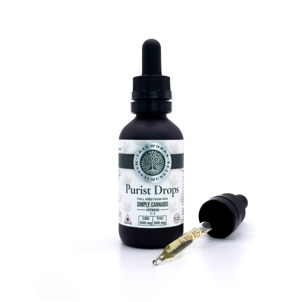 Photograph of product: Purist Drops - Hybrid - 2000mg TAC (1000mg CBD | 1000mg TH-oui)