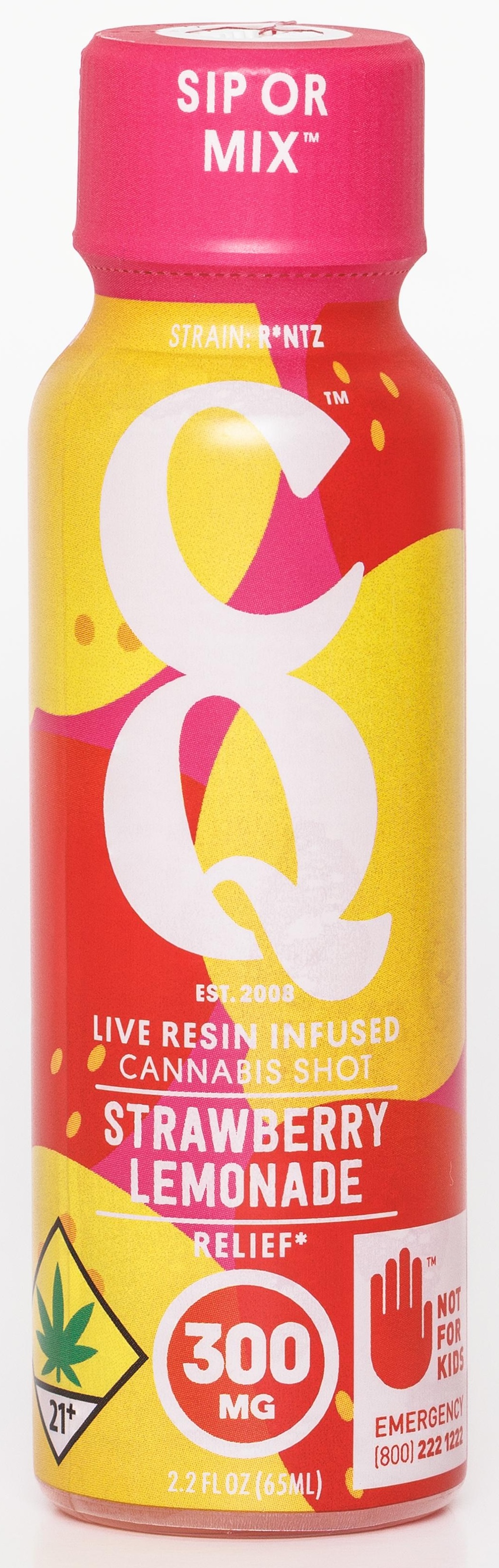 Photograph of product: Strawberry Lemonade CBD:TH-oui Oui'd Quencher