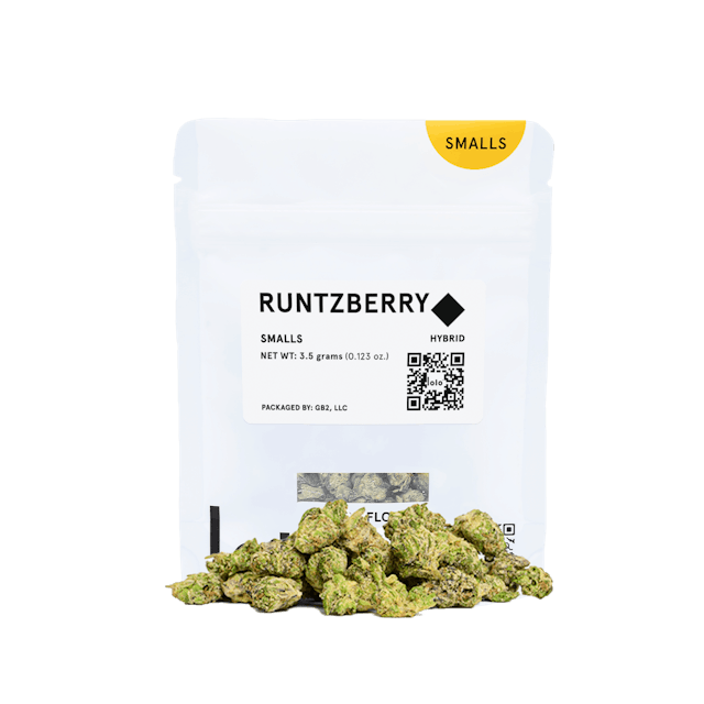 Photograph of product: Runtzberry | 3.5g Smalls - 