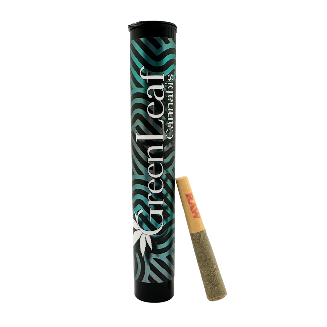 Photograph of product: Green Leaf | Code Red | Bubble au chocolat Infused Preroll