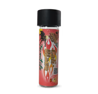 Photograph of product: CALI BLAZE | STRAWBERRY LEMONADE - INFUSED TARANTULA 3PK Oui'd