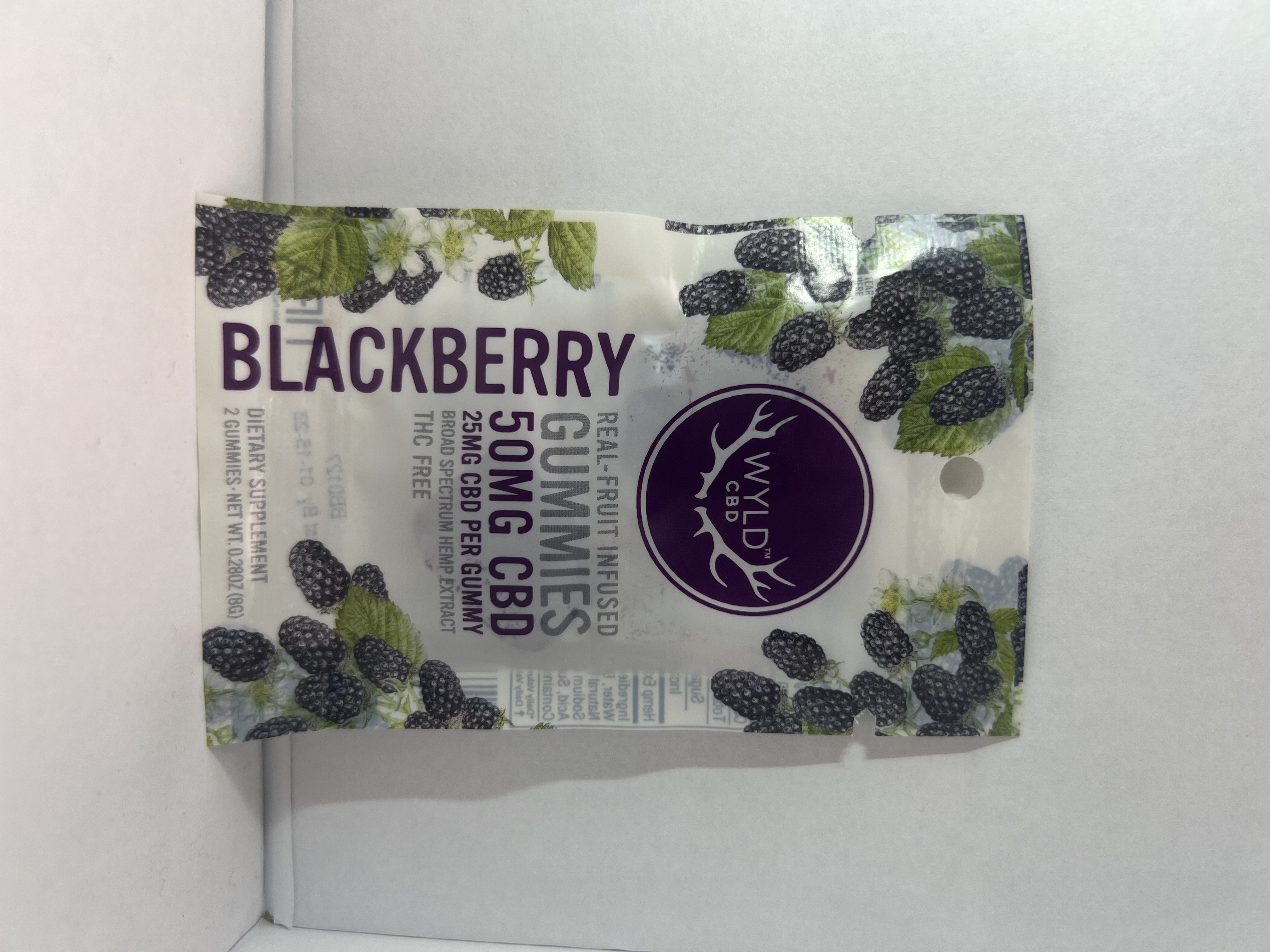 Photograph of product: Blackberry Gummies | 2pk