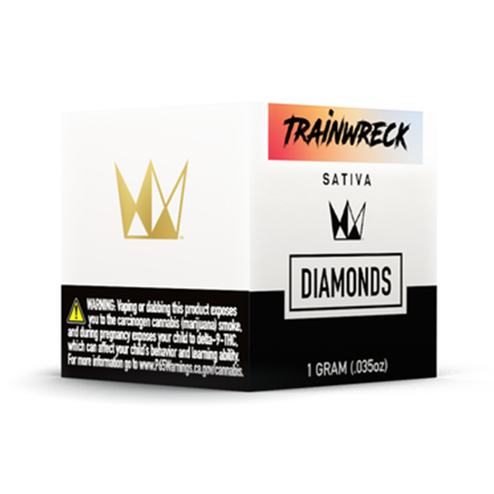 Photograph of product: Trainwreck Live Resin Diamonds | 1g