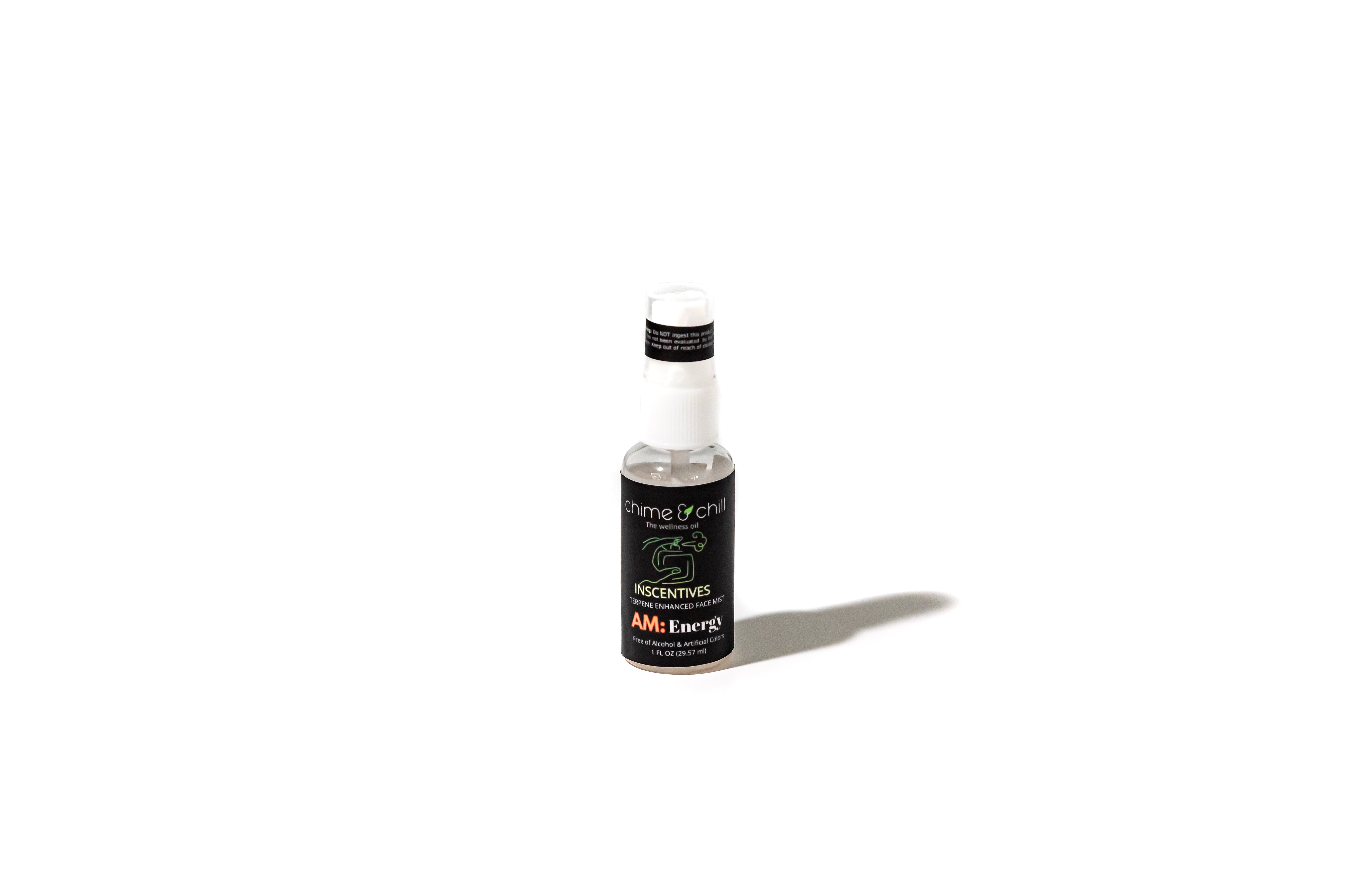 Photograph of product: Chime & Chill - AM Insentives Terpene Spray  CBD