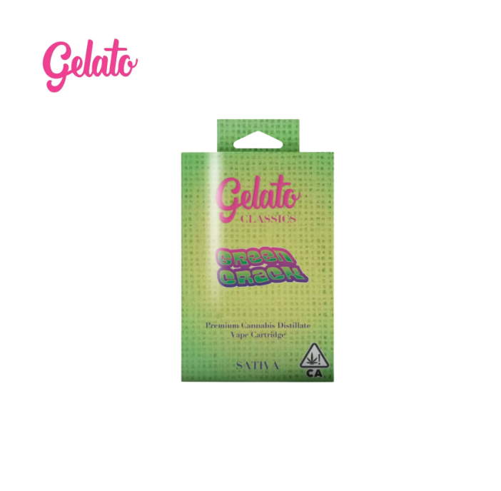 Photograph of product: GREEN CRACK 1G DISTILLATE CARTRIDGE - 1 G