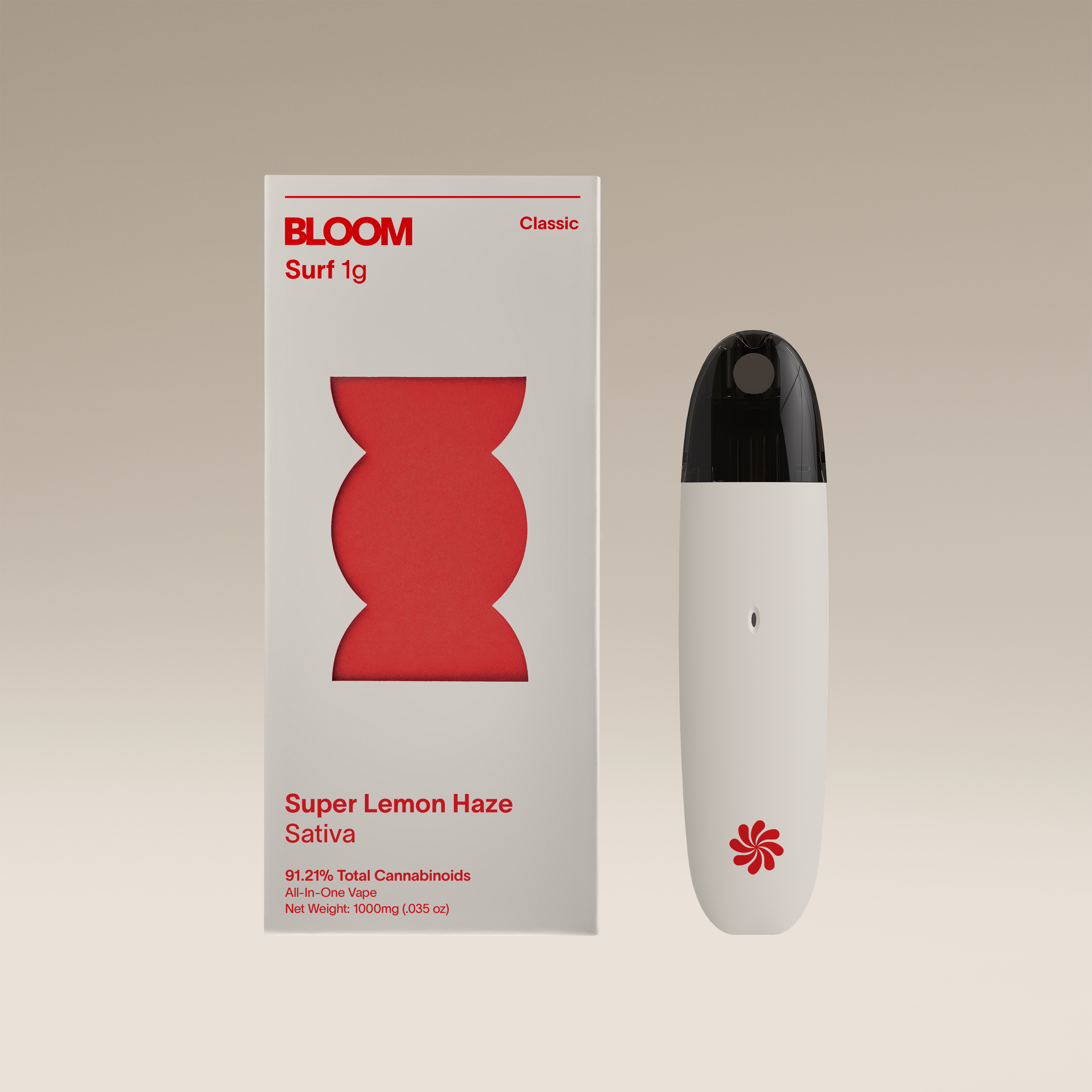Photograph of product: Bloom Classic | Super Lemon Haze | AIO | 1g