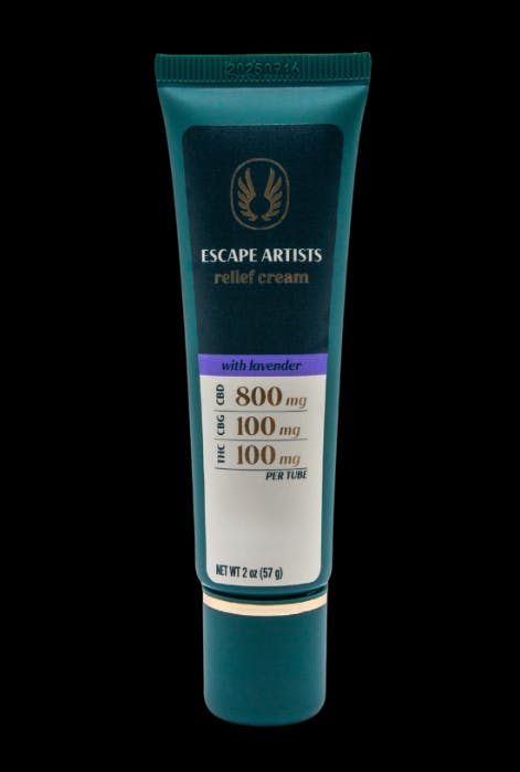 Photograph of product: RELIEF CREAM | LAVENDER | 2OZ | TUBE