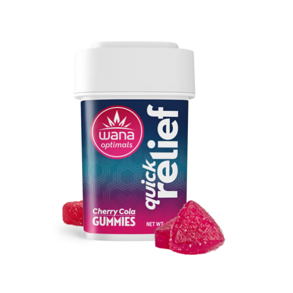 Photograph of product: WANA Optimals | Cherry Cola 1:1:1 (THC,CBC,CBG) Fast Acting Gummies 10Pk - Hybrid