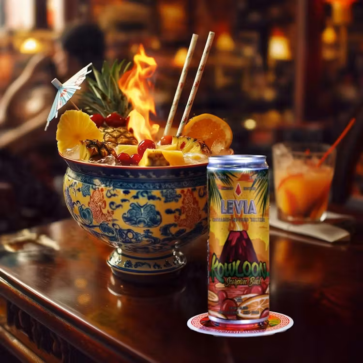 Photograph of product: Levia Scorpion Bowl Seltzer