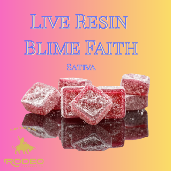 Photograph of product: Rodeo Live Resin Blime Faith (S) Gummies (C0070000217)