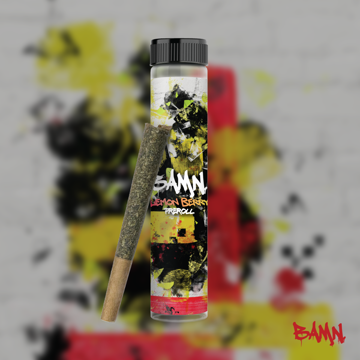 Photograph of Product: BAMN | ICC | Infused Preroll | Lemon Berry