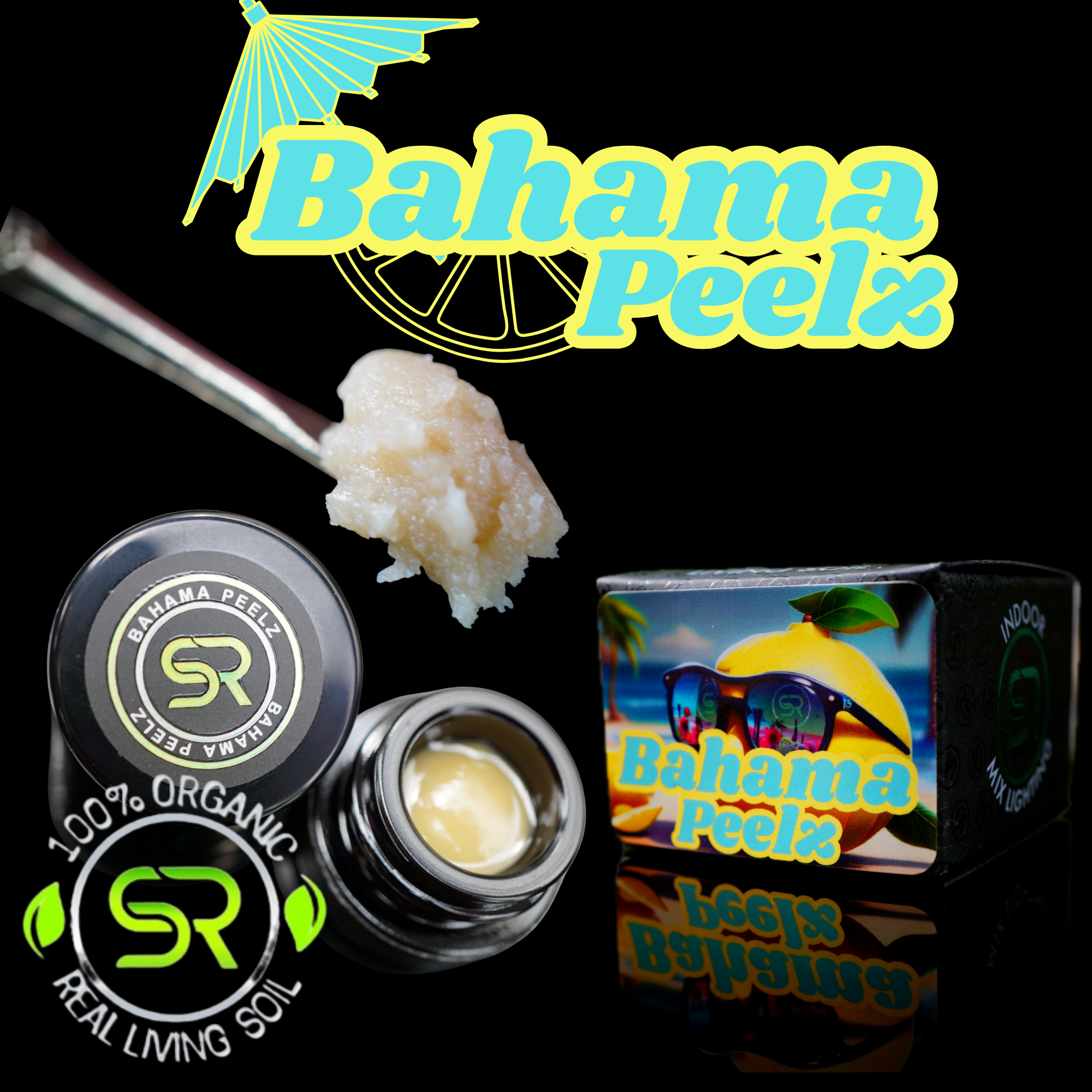 Photograph of product: Bahama Peelz 1g Rosin