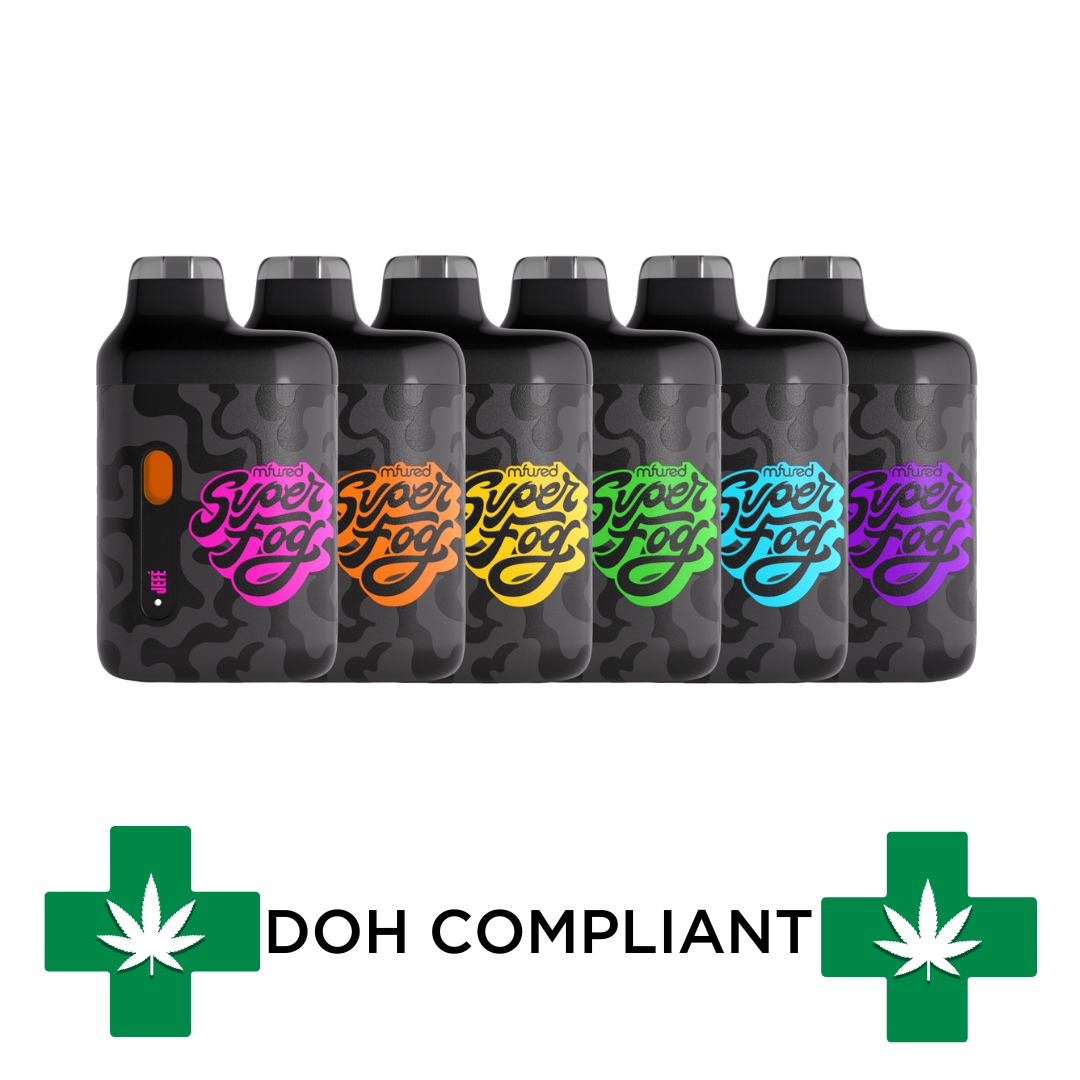 Photograph of product: DOH | Sour Diesel Super Fog Loud Disposable Cartridge | 1g