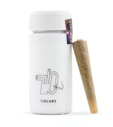 Photograph of product: 710 Labs Garlic Cocktail #7 + Zimosa #2 Infused Joint F x .5gH 2g