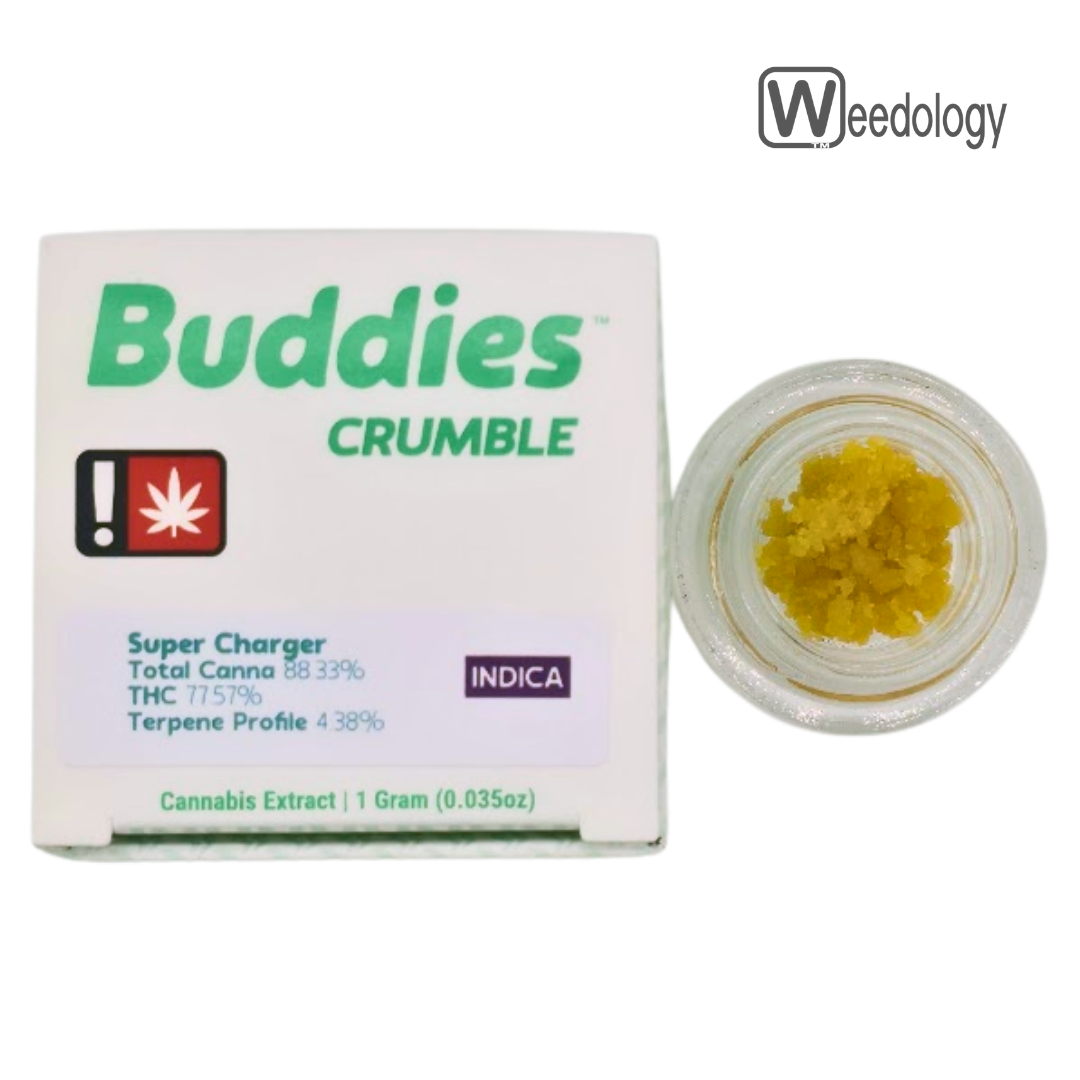 Photograph of product: Buddies 1g SUPER CHARGER Crumble