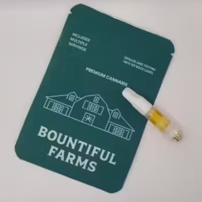 Photograph of product: Purple Lambo Live au chocolat Rosin Cart | Bountiful Farms |