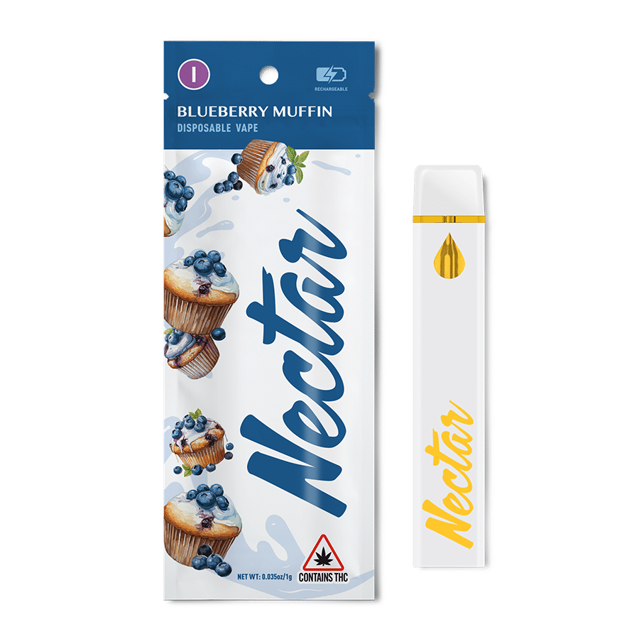 Photograph of product: Nectar | Blueberry Muffin - Disposable