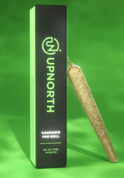 Photograph of product: UPNORTH DURBAN POISON PRE ROLLS