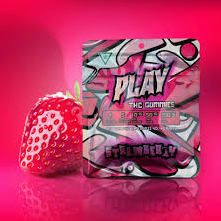 Photograph of product: Strawberry | 50mg x 4pk | PLAY