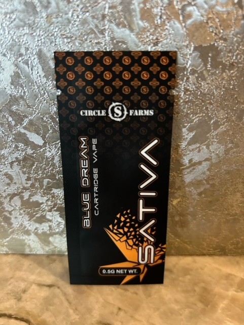 Photograph of product: CSF Blue Dream .5g Cartridge