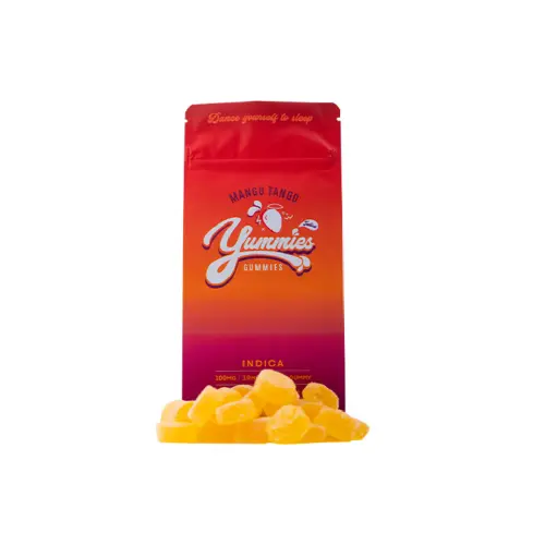 Photograph of product: Mango Tango Oui'd Gummies 100mg