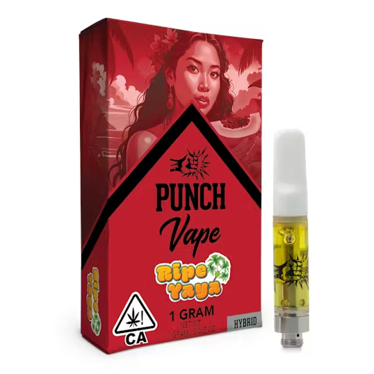 Photograph of product: [Punch] Distillate Cartridge - 1g - Ripe Yaya (H)