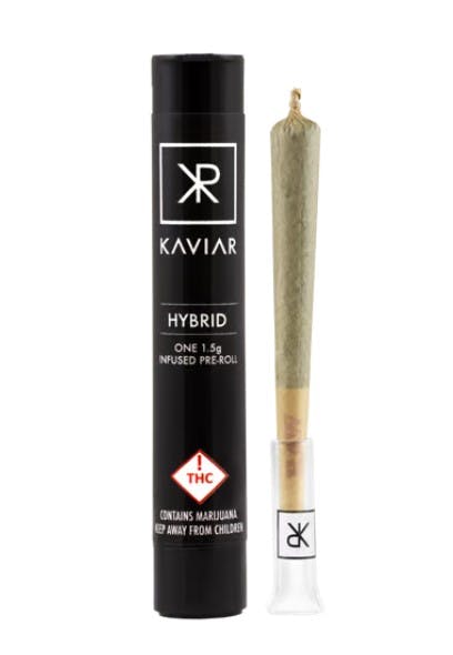 Photograph of product: Kaviar - Oui'd Infused Pre-Roll (1.5g)
