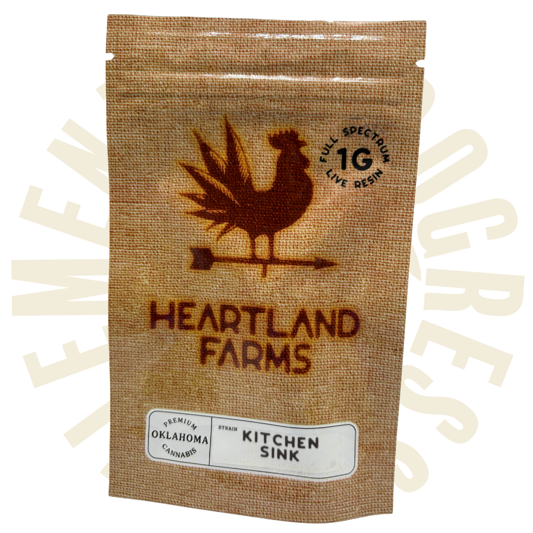 Photograph of product: Heartland Farms Carts - Live Resin - - Kitchen Sink