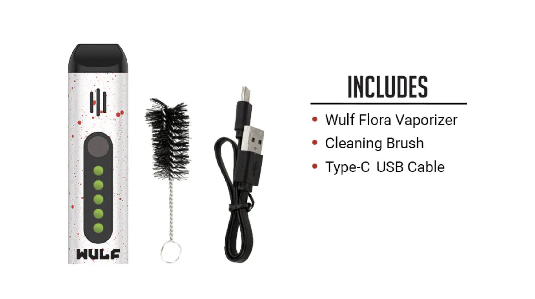 Photograph of product: WULF FLORA - DRY HERB VAPORIZER