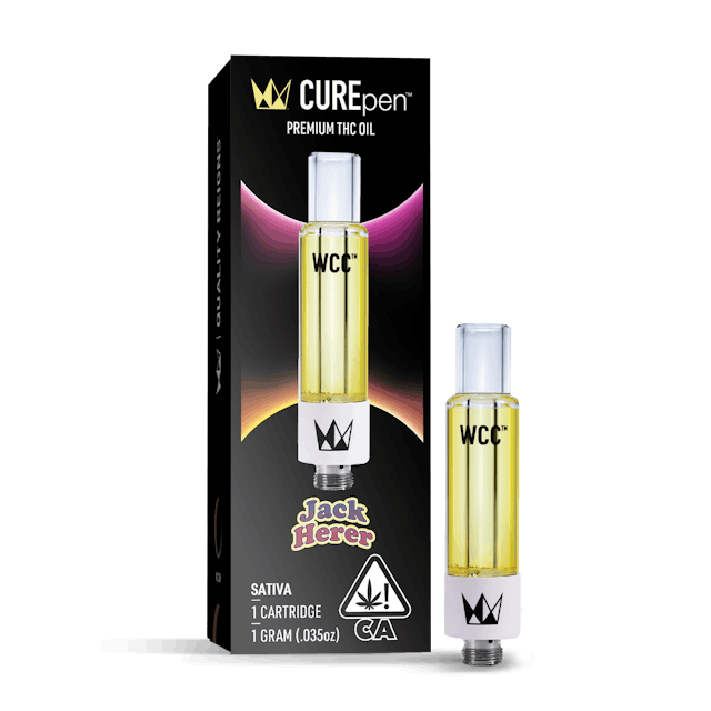 Photograph of product: Jack Herer | 1g Vape Cartridge - 