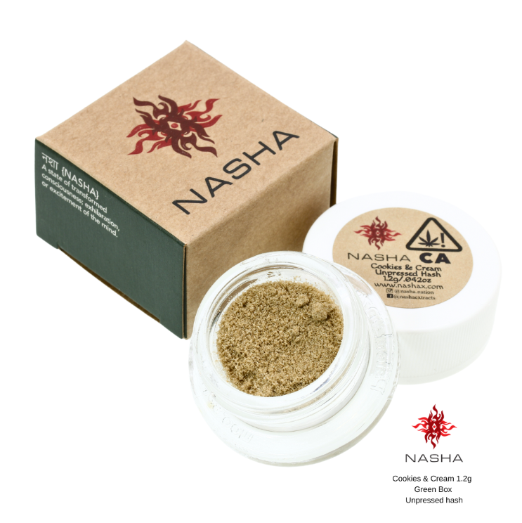 Photograph of product: Nasha Green - 1.2g Unpressed - Papaya Punch