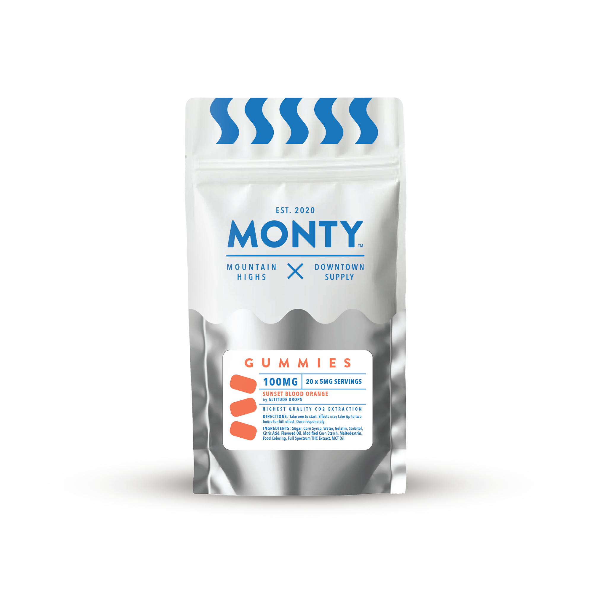 Photograph of product: ALTITUDE DROPS | Sunset Blood Orange | Gummies