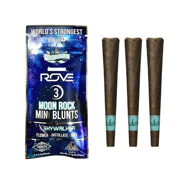 Photograph of product: Skywalker Mini Moon Rock Blunt 3pk - 