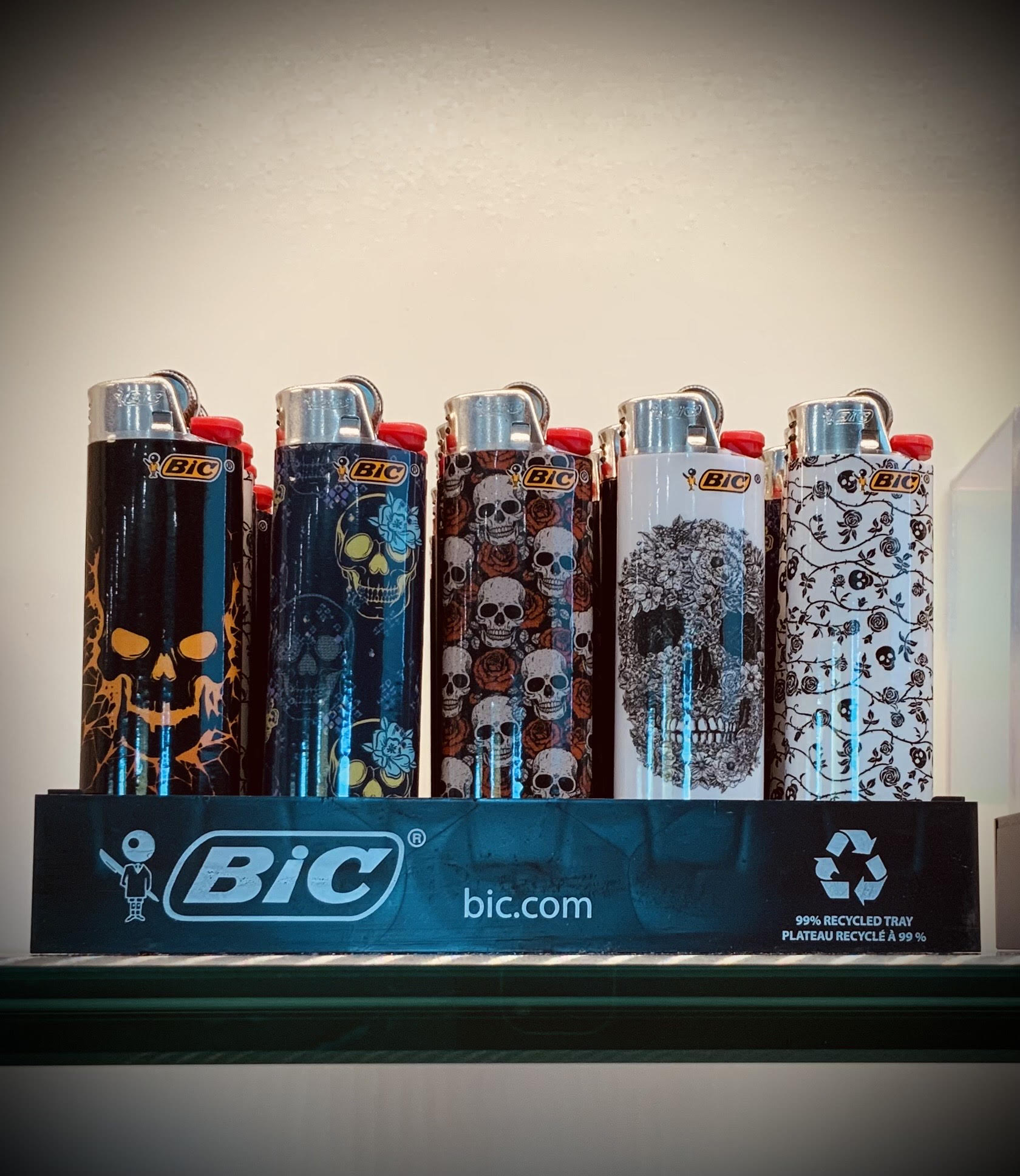 Photograph of product: Bic Lighter - Large - Skulls