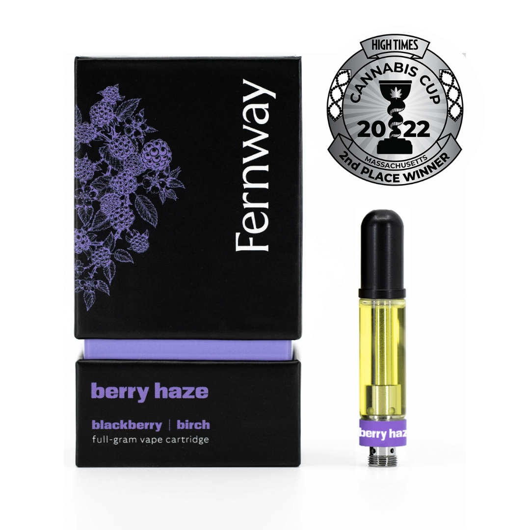 Photograph of product: Fernway Berry Haze Vape Cart