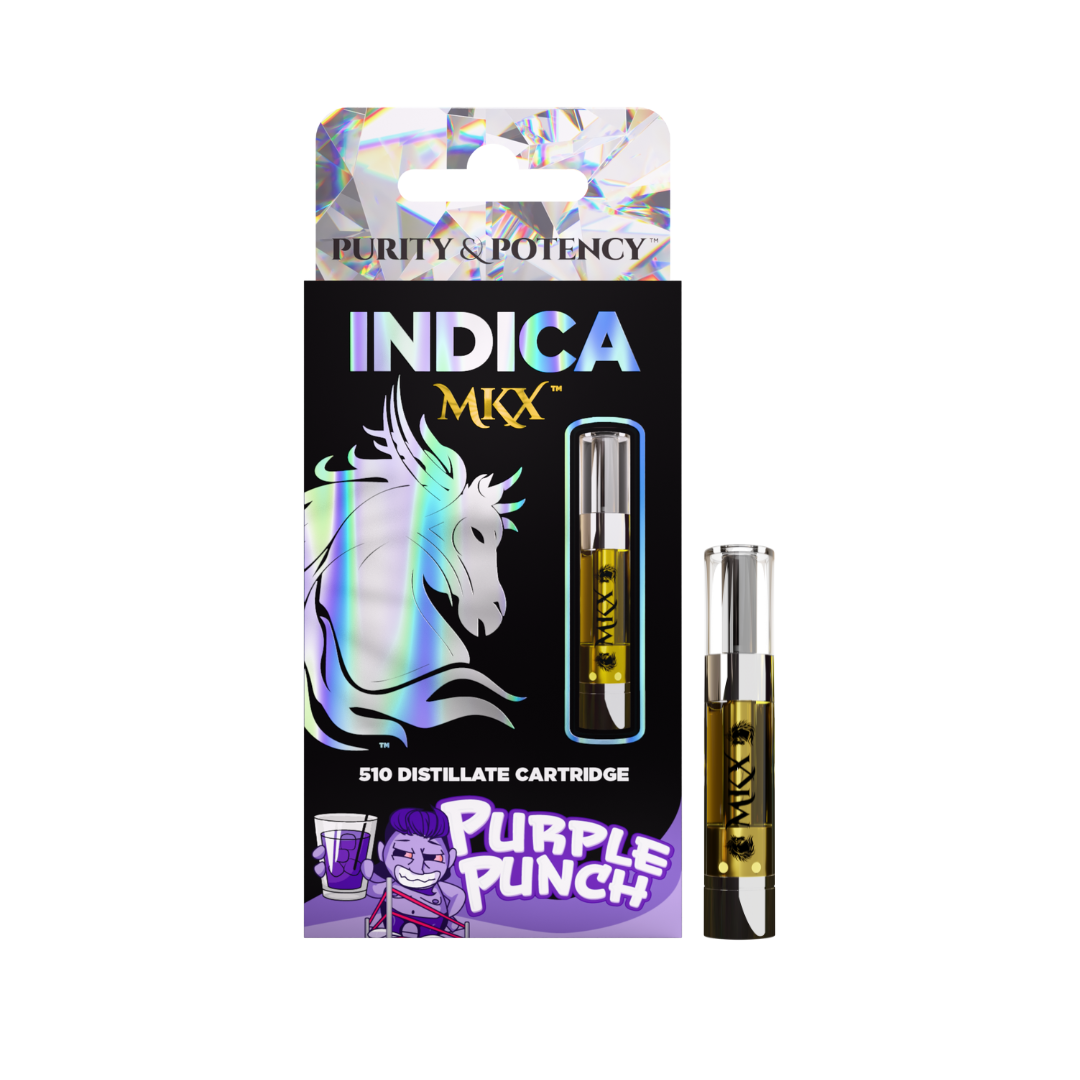 Photograph of product: MKX | Purple Punch | Vape Cart | 1g | Indica