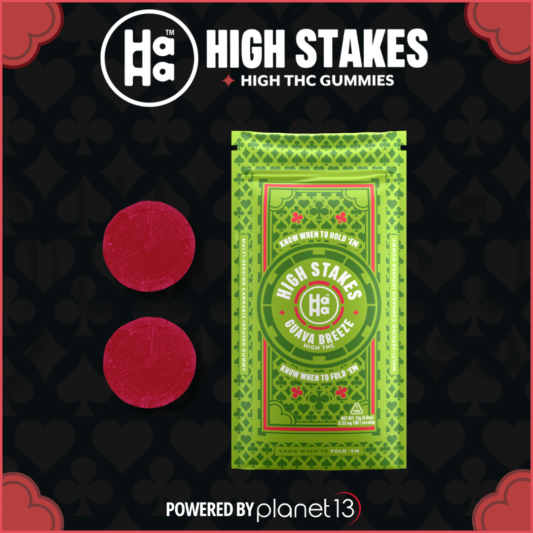 Photograph of product: HaHa HS Guava Breeze Gummies 2pk