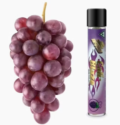 Photograph of product: Grape : Liquid Diamond Infused Pre-roll : *BOGO 1/2 OFF*