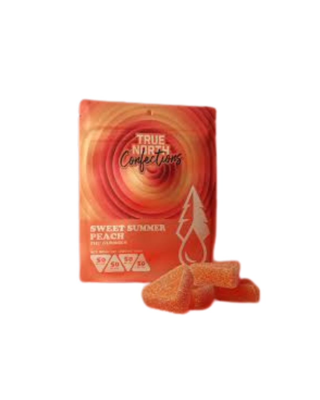 Photograph of product: True North Collective | Sweet Summer Peach | 200mg